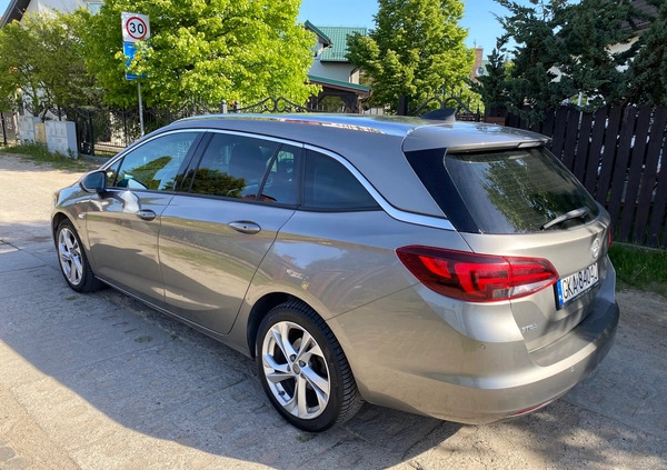 Opel Astra cena 48200 przebieg: 113000, rok produkcji 2016 z Krzywiń małe 67
